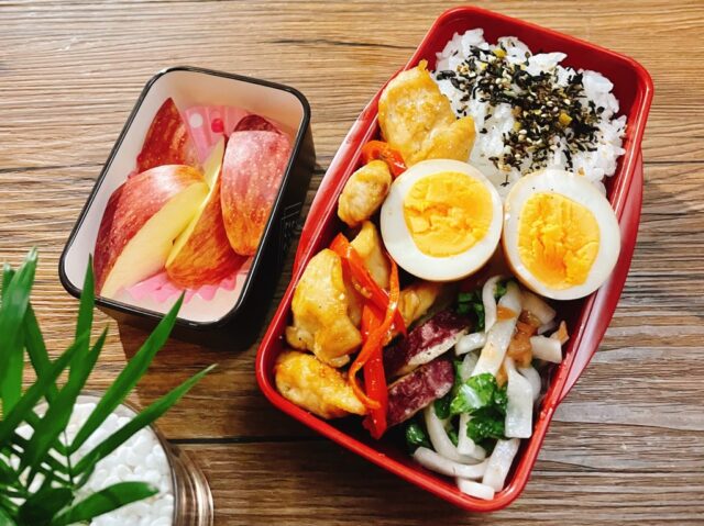 高校生の筋トレ弁当