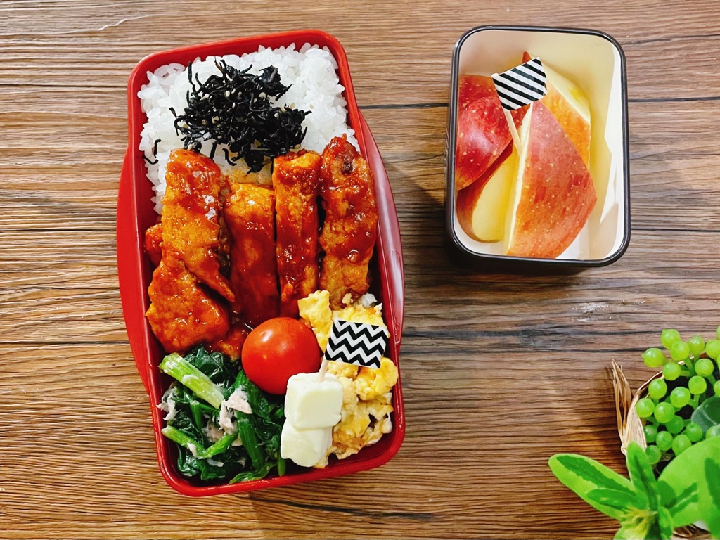 ポークチャップ弁当